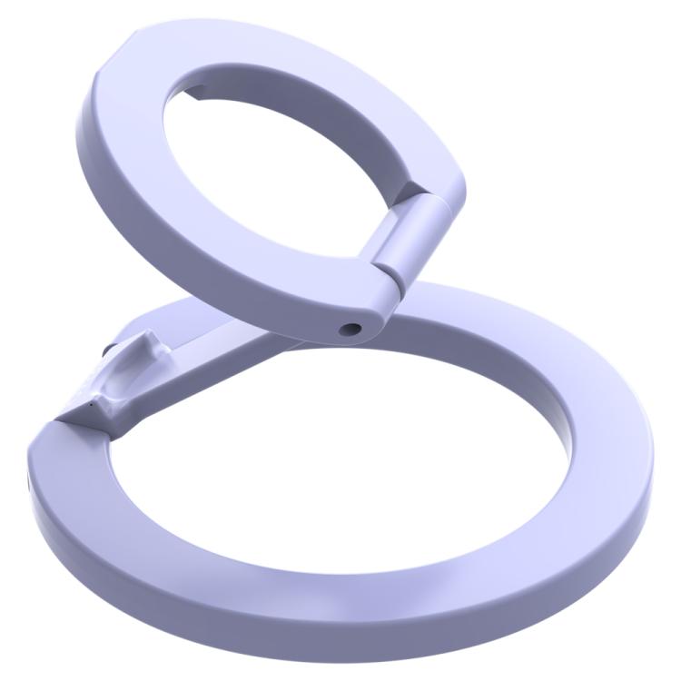 Supporto magnetico per telefono LeReach StarRing Dual Ring Macaron Alloy N52 con rotazione a 360 gradi.