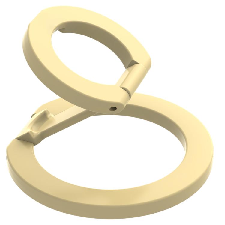Supporto magnetico per telefono LeReach StarRing Dual Ring Macaron Alloy N52 con rotazione a 360 gradi.