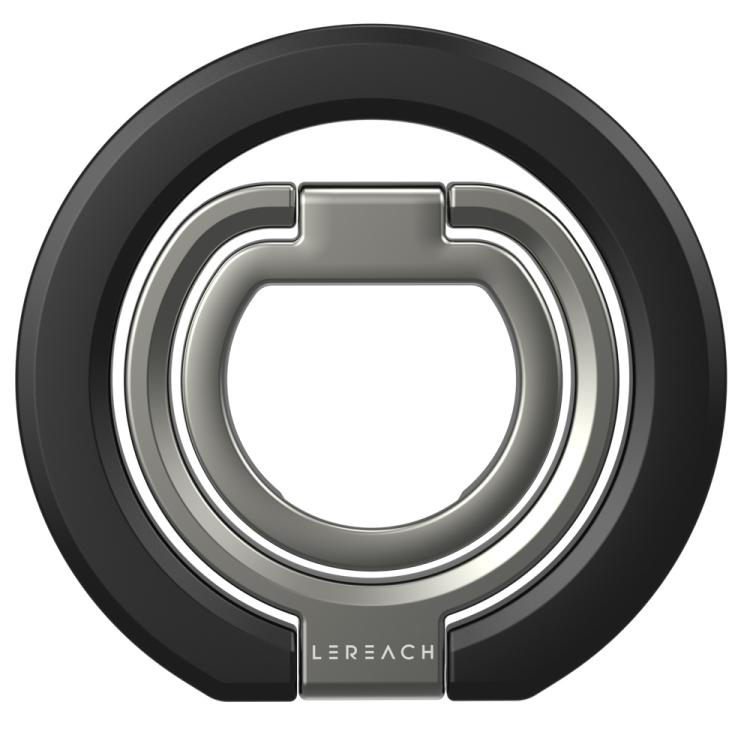 Supporto magnetico per telefono LeReach Triple Ring Apex Edition con fibbia ad anello girevole a 360 gradi.