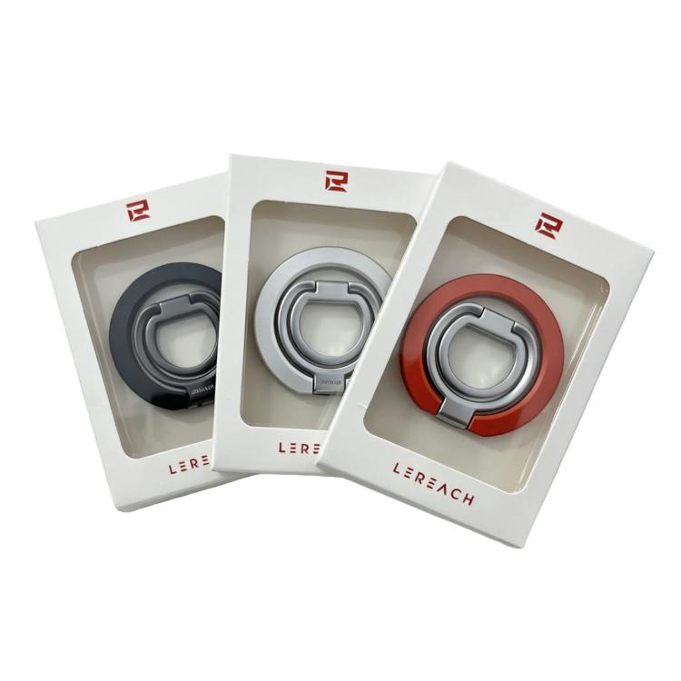 Supporto magnetico per telefono LeReach Triple Ring Apex Edition con fibbia ad anello girevole a 360 gradi.