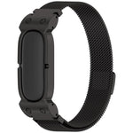 Cassa in metallo, cinturino in acciaio inossidabile con chiusura magnetica milanese integrata., For Google Fitbit Air