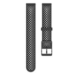 Cinturino per orologio in silicone tinta unita con fibbia ad ardiglione a nido d'ape., For Garmin Lily 2