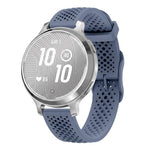 Cinturino per orologio in silicone tinta unita con fibbia ad ardiglione a nido d'ape., For Garmin Lily 2