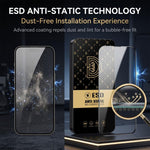25 pezzi di pellicola protettiva antistatica serigrafata HD Royal Diamond per vetro temperato., For iPhone 17e / 16e, For iPhone 17 Pro Max, For iPhone 17 Pro, For iPhone 17, For iPhone Air, For iPhone 16 Pro Max, For iPhone 16 Pro, For iPhone 16 Plus ...