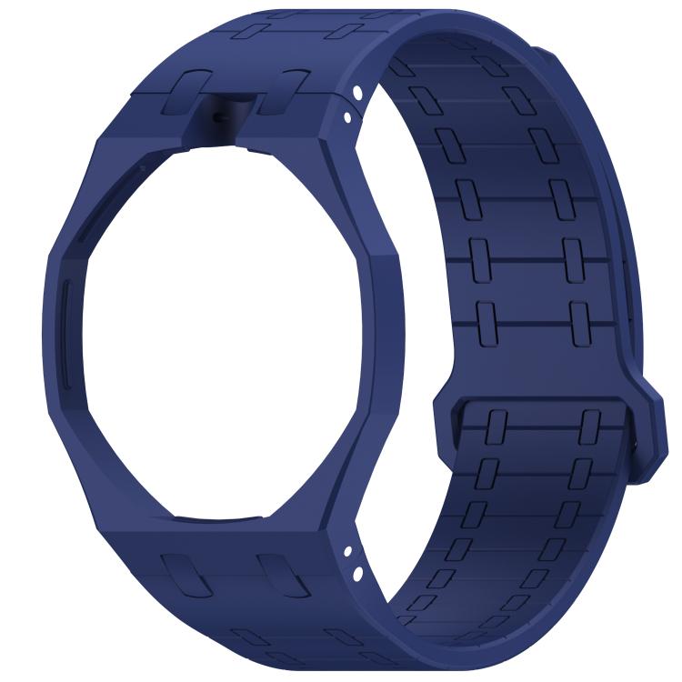 Cinturino in silicone magnetico integrato con indicazione delle dodici ore., For Swatch Royal Pop