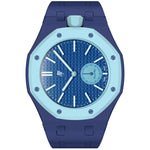 Cinturino in silicone magnetico integrato con indicazione delle dodici ore., For Swatch Royal Pop