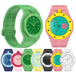 Cinturino in silicone magnetico integrato con indicazione delle dodici ore., For Swatch Royal Pop