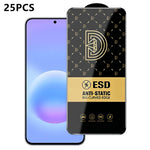 25 pezzi di pellicola protettiva antistatica serigrafata HD Royal Diamond per vetro temperato., For Galaxy S26+ 5G, For Galaxy F07 4G, For Galaxy M07 4G, For Galaxy M17 5G, For Galaxy S26 Ultra 5G, For Galaxy S26 5G, For Galaxy F17 5G, For Galaxy A57 5...