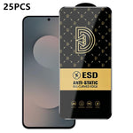 25 pezzi di pellicola protettiva antistatica serigrafata HD Royal Diamond per vetro temperato., For Galaxy S26+ 5G, For Galaxy F07 4G, For Galaxy M07 4G, For Galaxy M17 5G, For Galaxy S26 Ultra 5G, For Galaxy S26 5G, For Galaxy F17 5G, For Galaxy A57 5...