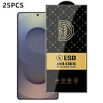 25 pezzi di pellicola protettiva antistatica serigrafata HD Royal Diamond per vetro temperato., For Galaxy S25+ 5G, For Galaxy S25 Ultra 5G, For Galaxy S24 FE 5G, For Galaxy A15 5G, For Galaxy A55 5G, For Galaxy A35 5G, For Galaxy S24 Ultra 5G         ...