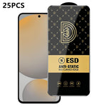 25 pezzi di pellicola protettiva antistatica serigrafata HD Royal Diamond per vetro temperato., For Galaxy S25+ 5G, For Galaxy S25 Ultra 5G, For Galaxy S24 FE 5G, For Galaxy A15 5G, For Galaxy A55 5G, For Galaxy A35 5G, For Galaxy S24 Ultra 5G         ...