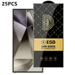 25 pezzi di pellicola protettiva antistatica serigrafata HD Royal Diamond per vetro temperato., For Galaxy S25+ 5G, For Galaxy S25 Ultra 5G, For Galaxy S24 FE 5G, For Galaxy A15 5G, For Galaxy A55 5G, For Galaxy A35 5G, For Galaxy S24 Ultra 5G         ...