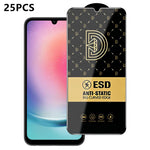 25 pezzi di pellicola protettiva antistatica serigrafata HD Royal Diamond per vetro temperato., For Galaxy S25+ 5G, For Galaxy S25 Ultra 5G, For Galaxy S24 FE 5G, For Galaxy A15 5G, For Galaxy A55 5G, For Galaxy A35 5G, For Galaxy S24 Ultra 5G         ...
