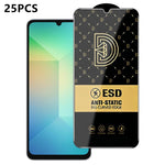 25 pezzi di pellicola protettiva antistatica serigrafata HD Royal Diamond per vetro temperato., For Galaxy S25+ 5G, For Galaxy S25 Ultra 5G, For Galaxy S24 FE 5G, For Galaxy A15 5G, For Galaxy A55 5G, For Galaxy A35 5G, For Galaxy S24 Ultra 5G         ...