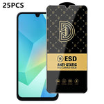 25 pezzi di pellicola protettiva antistatica serigrafata HD Royal Diamond per vetro temperato., For Galaxy S25+ 5G, For Galaxy S25 Ultra 5G, For Galaxy S24 FE 5G, For Galaxy A15 5G, For Galaxy A55 5G, For Galaxy A35 5G, For Galaxy S24 Ultra 5G         ...