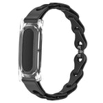 Custodia per PC trasparente, elegante bracciale ibrido in silicone cavo, cinturino per orologio, For Google Fitbit Air