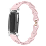 Custodia per PC trasparente, elegante bracciale ibrido in silicone cavo, cinturino per orologio, For Google Fitbit Air