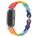 Custodia per PC trasparente, elegante bracciale ibrido in silicone cavo, cinturino per orologio, For Google Fitbit Air