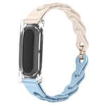 Custodia per PC trasparente, elegante bracciale ibrido in silicone cavo, cinturino per orologio, For Google Fitbit Air