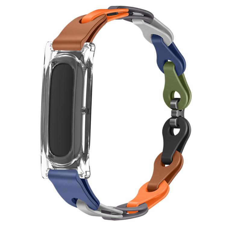 Custodia per PC trasparente, elegante bracciale ibrido in silicone cavo, cinturino per orologio, For Google Fitbit Air