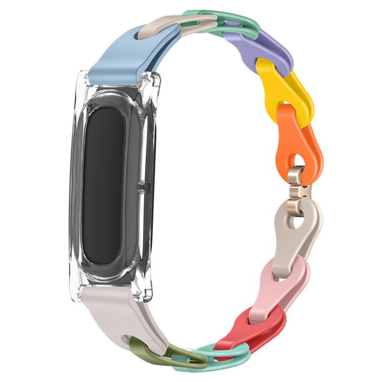Custodia per PC trasparente, elegante bracciale ibrido in silicone cavo, cinturino per orologio, For Google Fitbit Air