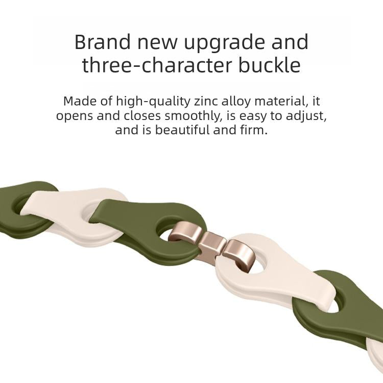 Custodia per PC trasparente, elegante bracciale ibrido in silicone cavo, cinturino per orologio, For Google Fitbit Air