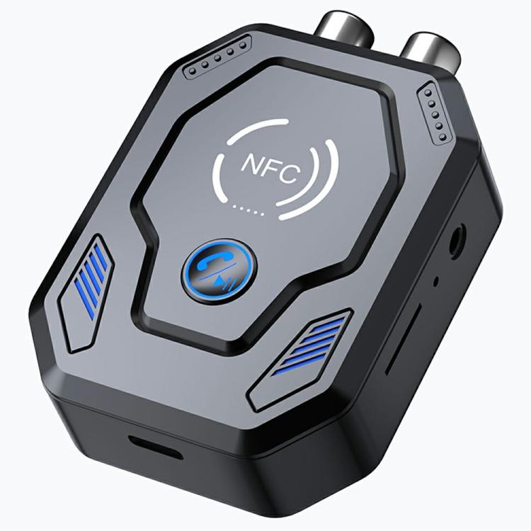 Adattatore audio auto Bluetooth 5.4 con doppia uscita AUX e RCA