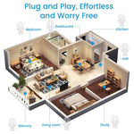 Ripetitore WiFi AC1200 1200 Mbps Dual Band per Casa e Ufficio