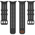 Cinturino per orologio in silicone con fibbia a doppia fila di perni, For Galaxy Watch Ultra 47mm / Ultra 2025