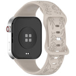 Cinturino per orologio in silicone con fibbia a farfalla e motivo girasole., For Xiaomi Band  10 Pro / Redmi Watch 6 / 5