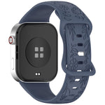 Cinturino per orologio in silicone con fibbia a farfalla e motivo girasole., For Xiaomi Band  10 Pro / Redmi Watch 6 / 5