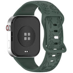 Cinturino per orologio in silicone con fibbia a farfalla e motivo girasole., For Xiaomi Band  10 Pro / Redmi Watch 6 / 5