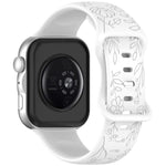 Cinturino per orologio in silicone con fibbia a farfalla e motivo girasole., For Huawei Watch Fit 5 / Fit 5 Pro / Fit 4