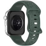 Cinturino per orologio in silicone con fibbia a farfalla e motivo girasole., For Huawei Watch Fit 5 / Fit 5 Pro / Fit 4