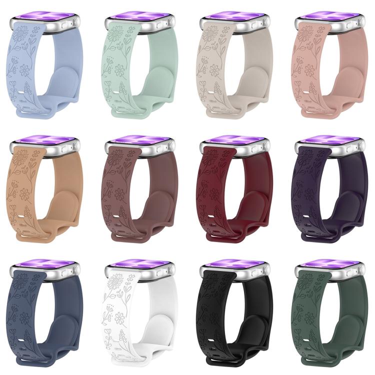 Cinturino per orologio in silicone con fibbia a farfalla e motivo girasole., For Huawei Watch Fit 5 / Fit 5 Pro / Fit 4