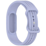 Cinturino per orologio in silicone tinta unita con fibbia a farfalla e texture verticale., For Google Fitbit Air