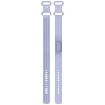 Cinturino per orologio in silicone tinta unita con fibbia a farfalla e texture verticale., For Google Fitbit Air