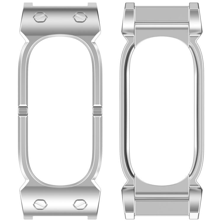 Bracciale in metallo stile "orecchie a molla" da 12 mm, cassa protettiva per orologio, For Google Fitbit Air
