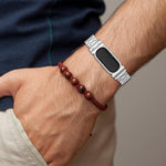 Bracciale in metallo stile "orecchie a molla" da 12 mm, cassa protettiva per orologio, For Google Fitbit Air