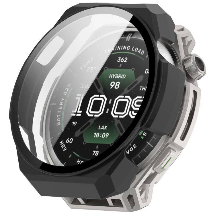 Pellicola in vetro temperato integrata nella custodia protettiva per orologio in PC, For Amazfit Balance 3