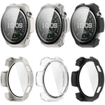 Pellicola in vetro temperato integrata nella custodia protettiva per orologio in PC, For Amazfit Balance 3