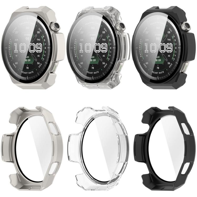 Pellicola in vetro temperato integrata nella custodia protettiva per orologio in PC, For Amazfit Balance 3