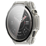 Pellicola in vetro temperato integrata nella custodia protettiva per orologio in PC, For Amazfit Balance Ultra