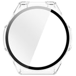 Pellicola in vetro temperato integrata nella custodia protettiva per orologio in PC, For Amazfit Balance Ultra