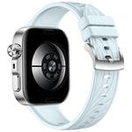 Cinturino per orologio in silicone tinta unita con texture a venature di foglia, For Huawei Watch Fit 5 / Fit 5 Pro / Fit 4