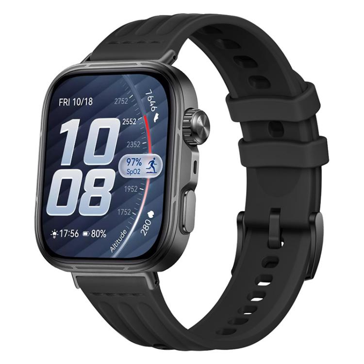 Cinturino per orologio in silicone tinta unita con design a triplo anello a linea singola., For Huawei Watch Fit 5 / Fit 5 Pro / Fit 4