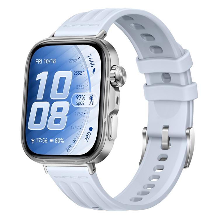 Cinturino per orologio in silicone tinta unita con design a triplo anello a linea singola., For Huawei Watch Fit 5 / Fit 5 Pro / Fit 4