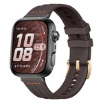 Cinturino per orologio in silicone tinta unita con design a triplo anello a linea singola., For Huawei Watch Fit 5 / Fit 5 Pro / Fit 4