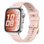 Cinturino per orologio in silicone tinta unita con design a triplo anello a linea singola., For Huawei Watch Fit 5 / Fit 5 Pro / Fit 4