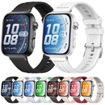 Cinturino per orologio in silicone tinta unita con design a triplo anello a linea singola., For Huawei Watch Fit 5 / Fit 5 Pro / Fit 4